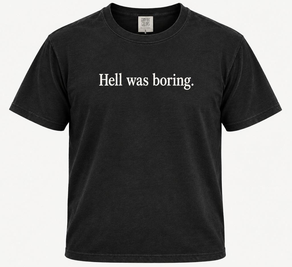 COLD GRAVY - Hell was boring.