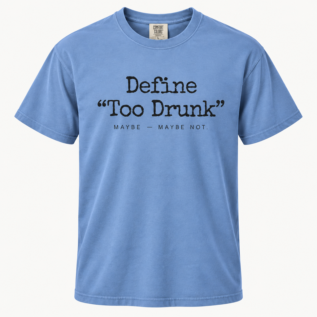 COLD GRAVY - Define too drunk